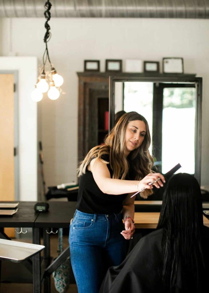 Special-event styling at Alter EGO Salon in Raleigh.
