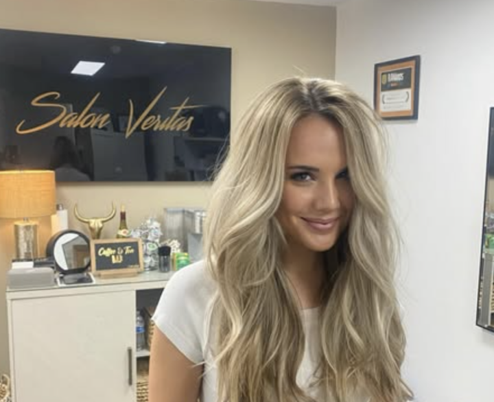Color work at Salon Veritas